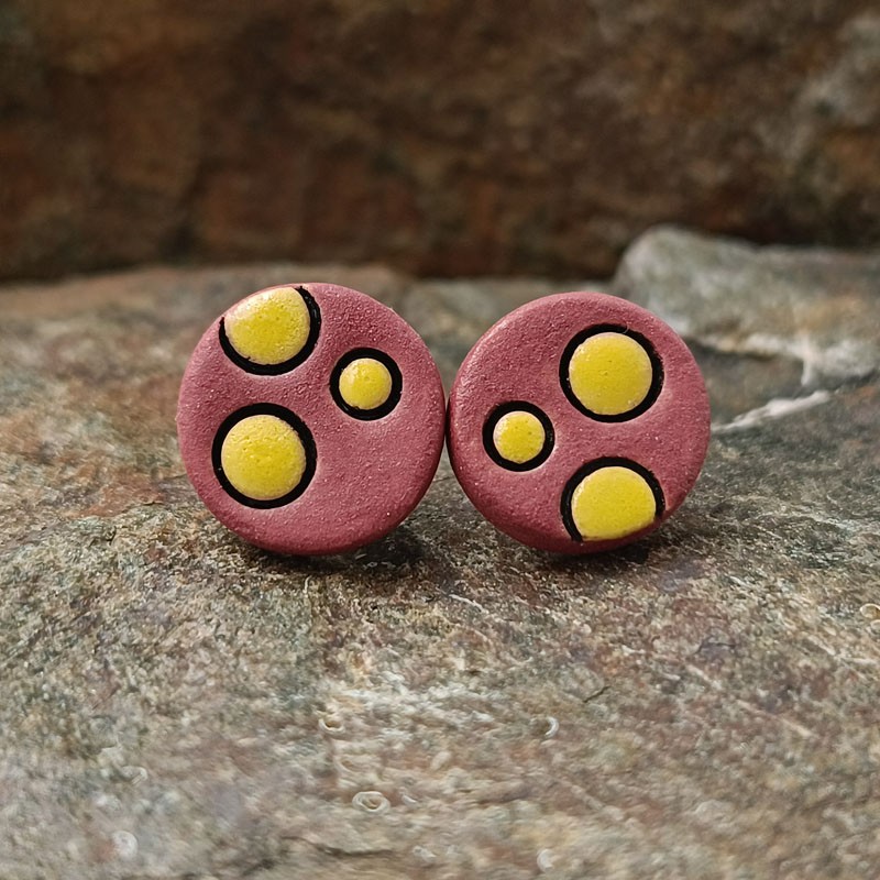 Kolczyki W Kropki